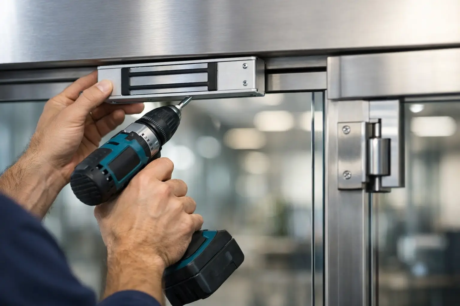 How to Install a Magnetic Lock Door Safely