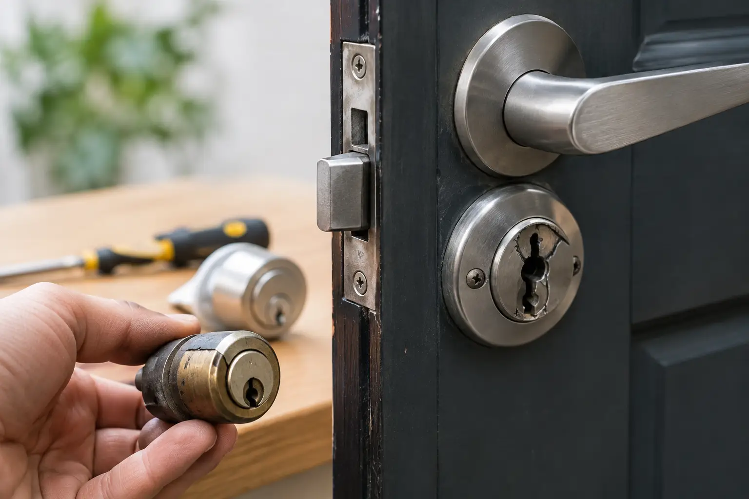 Damaged Lock Repair: Fix It or Replace It?